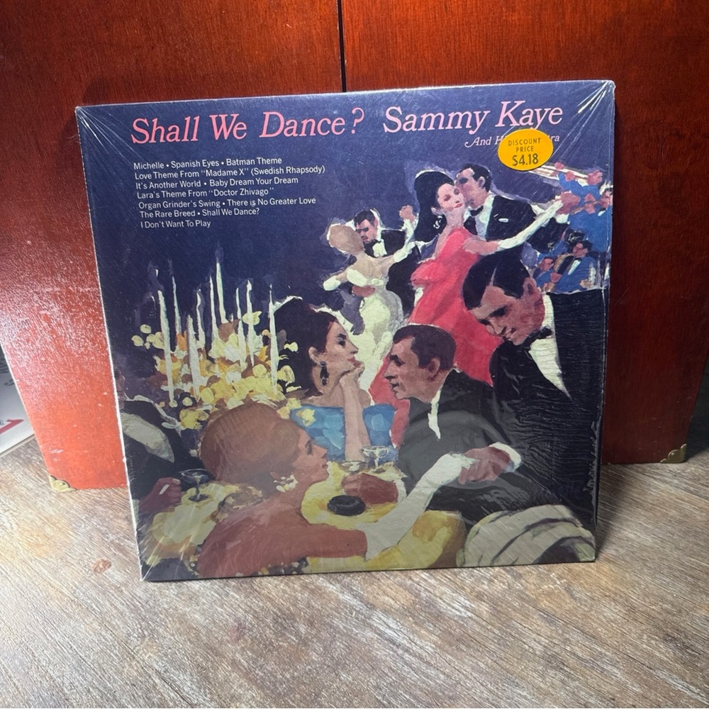 Sammy Kaye 'Shall We Dance?' Vinyl Record - Multicolor
